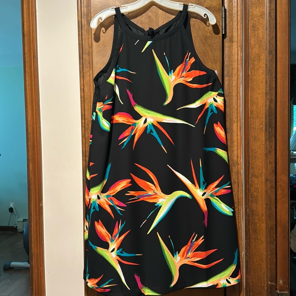 Ladies super comfy size 14 fully lined dress by Worthington. Silky feel fabric